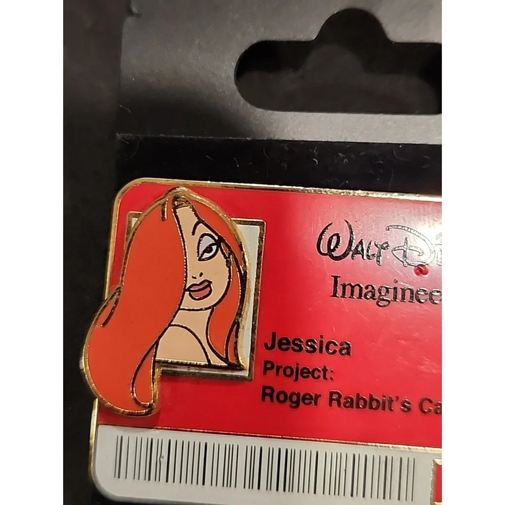 Disney Pin JESSICA RABBIT WDI‎ ID Badge 2009 Cast Member Exclusive LE 300 69582